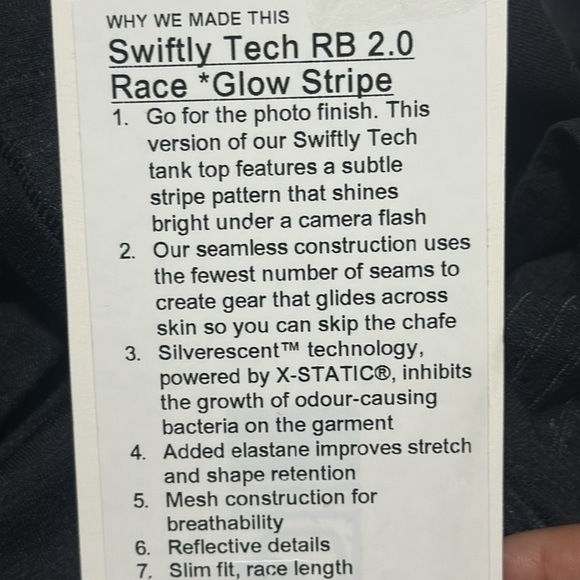 Lululemon | size 2 | swiftly tech top - Picture 13 of 13